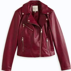 Faux-Ever Leather Classic Biker Jacket